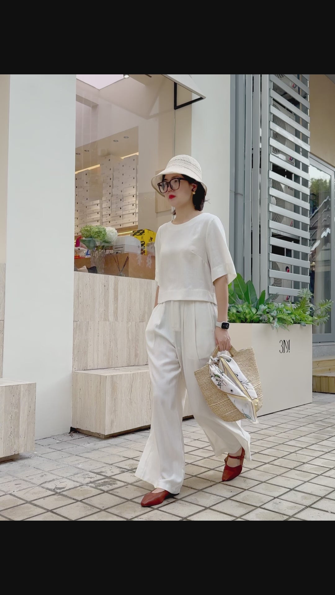 V'COCCA E262105 隨性日常｜慵懶感萊賽爾亞麻套裝